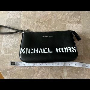 Used Black MK wristlet